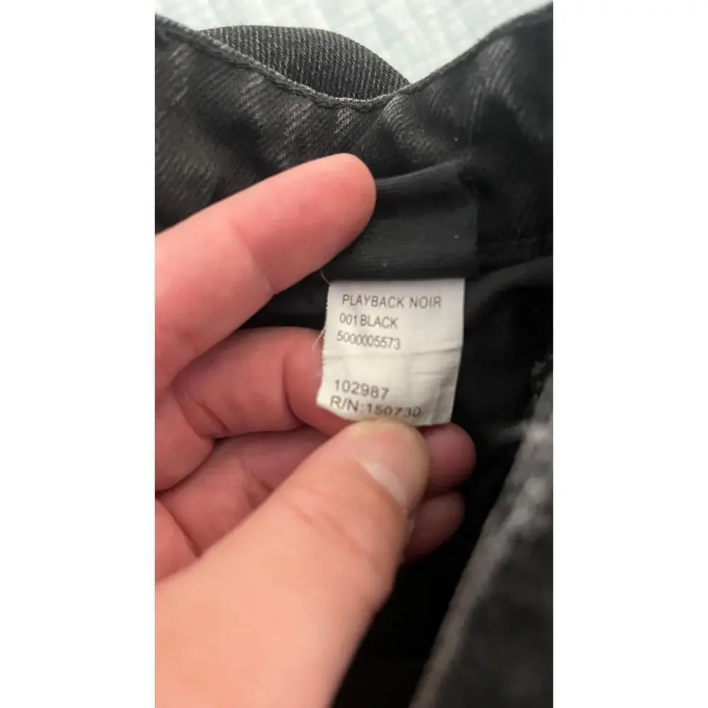 KSUBI PLAYBACK NOIR HIGH WAISTED JEANS - Picture 13 of 14